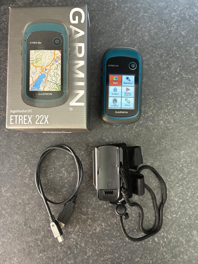Garmin Etrex 22x (+ Garmin rugzakbevestiging), Ophalen of Verzenden, Zo goed als nieuw