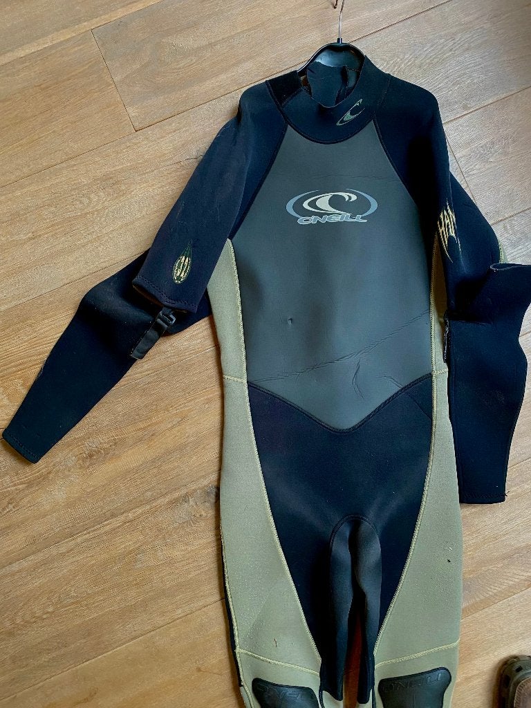 O'Neill Hammer 3/2 wetsuit maat L – met afneembare mouwen, Watersport en Boten, Watersportkleding, Ophalen, Wetsuit, Gebruikt