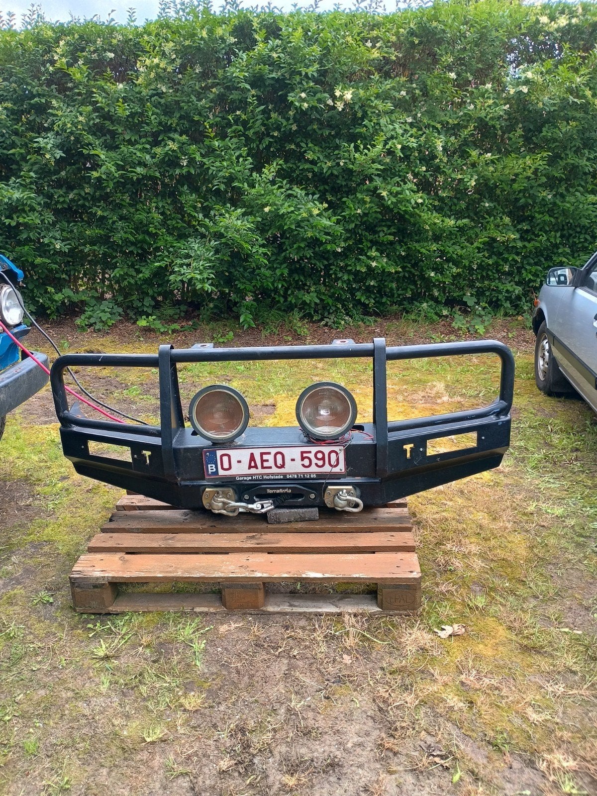 Toyota Landcruiser winchbumper, Autos : Pièces & Accessoires, Carrosserie & Tôlerie, Toyota, Avant, Enlèvement