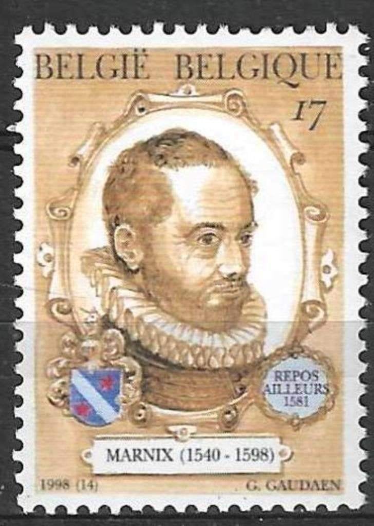 Belgique 1998 - Yvert/OBP 2776 - Marnix van St. ldegon (PF), Envoi, Non oblitéré, Neuf