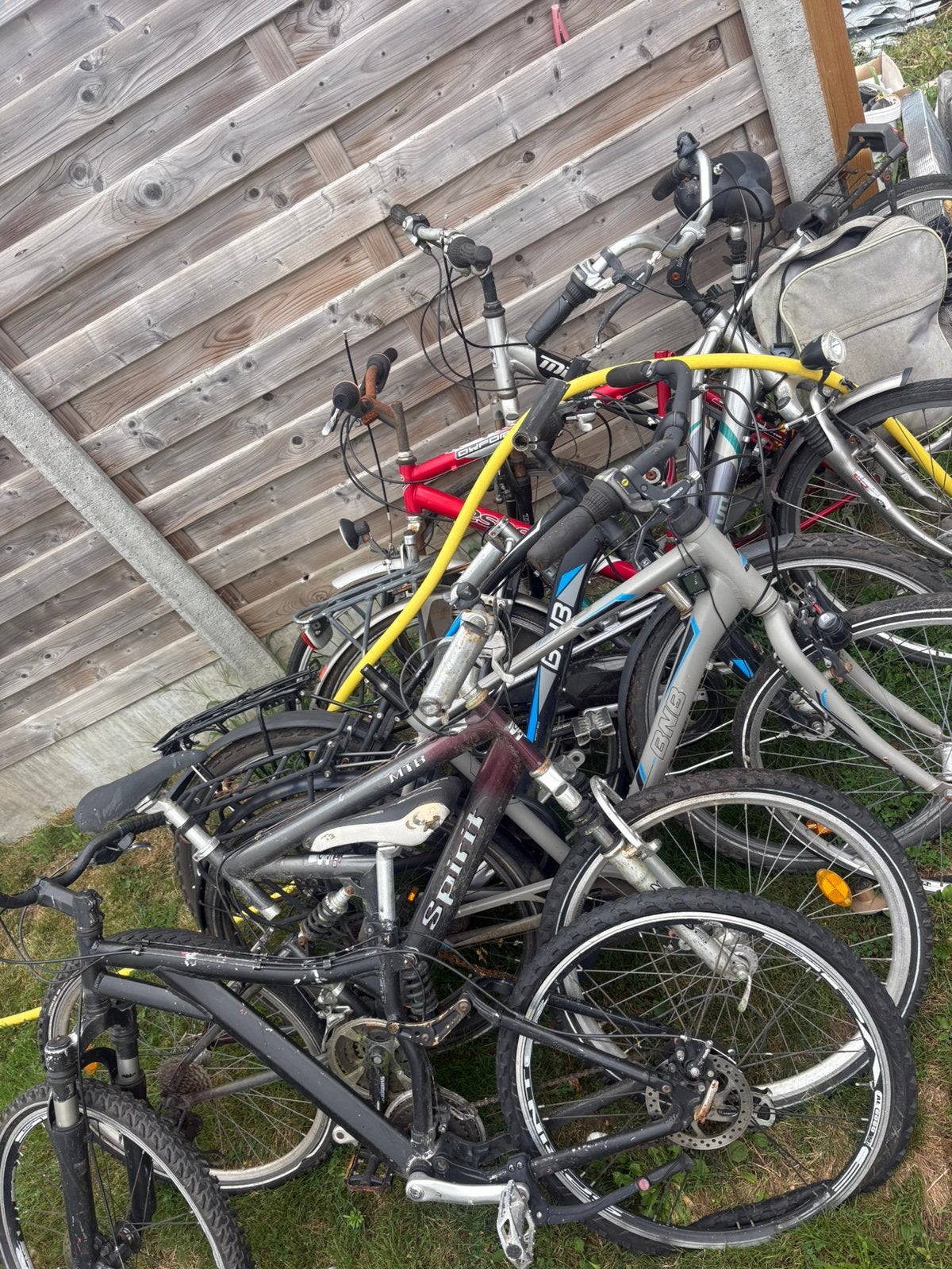 Fietsen, Ophalen, Gebruikt