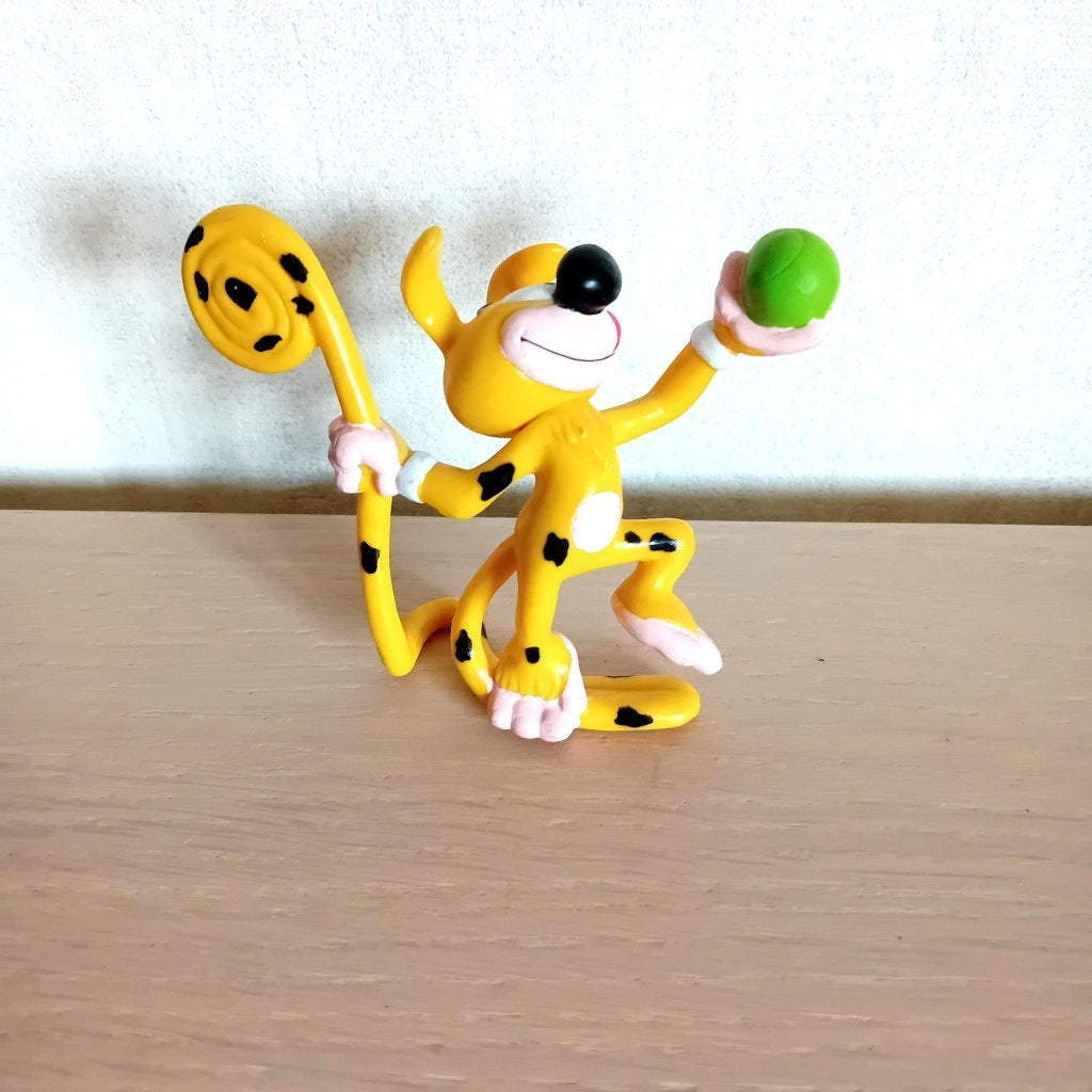 figurine marsupilami tenant  balle de tennis, Collections, Enlèvement, Utilisé, Autres types