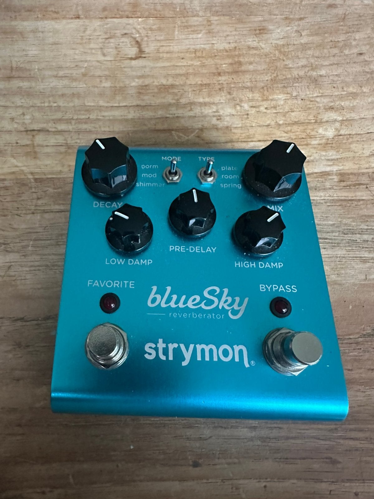 Strymon Bluesky Reverberator versie 1, Muziek en Instrumenten, Ophalen of Verzenden, Zo goed als nieuw, Chorus