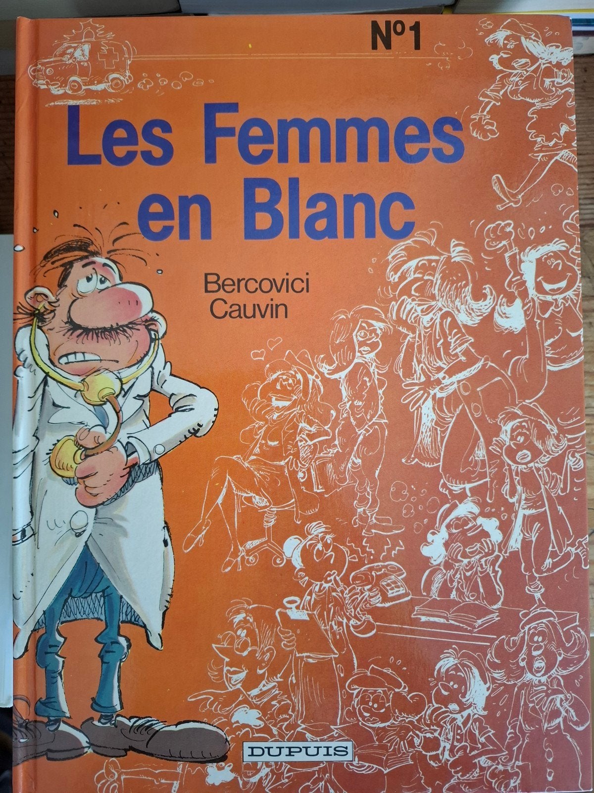 Les femmes en blanc, Bercovici et Cauvin, Livres, BD, Enlèvement