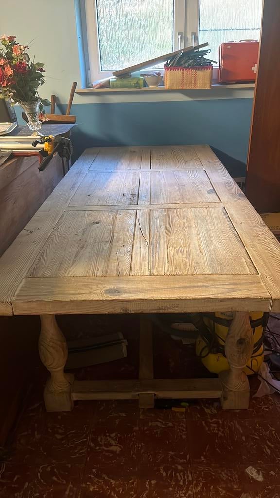 Tafel, Huis en Inrichting, Tafels | Eettafels, Ophalen, Zo goed als nieuw