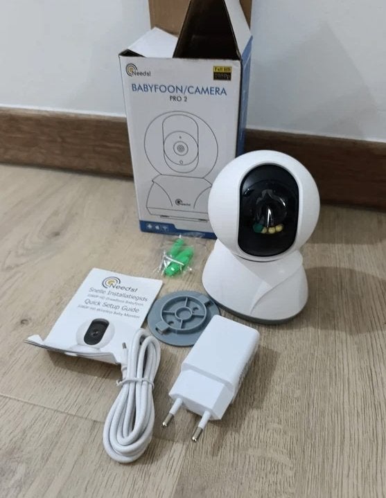 Babyphone caméra  Wi-Fi Needs Pro 2 – Full HD 1080p – Neuf, Kinderen en Baby's, Ophalen, Nieuw, Camera