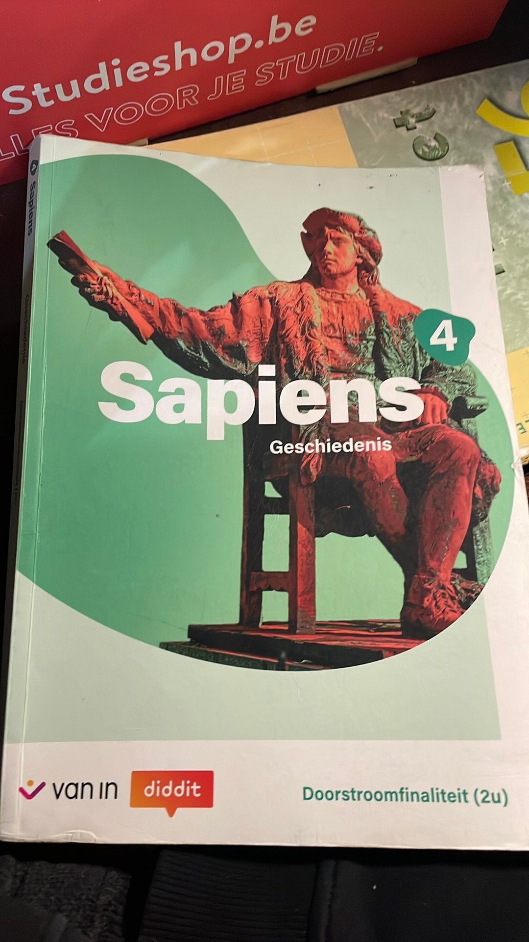 Sapien 4 geschiedenis boek, Boeken, Ophalen, Zo goed als nieuw, Geschiedenis