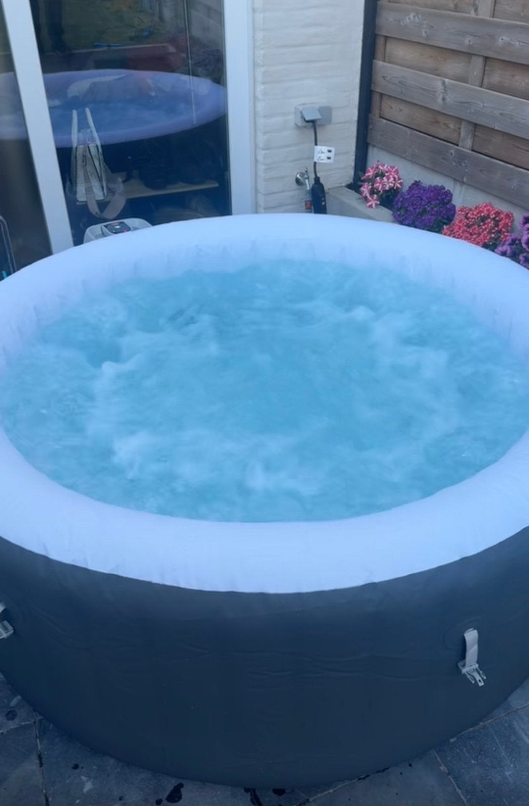 Jacuzzi intex spa, Tuin en Terras, Ophalen, Zo goed als nieuw, Filter