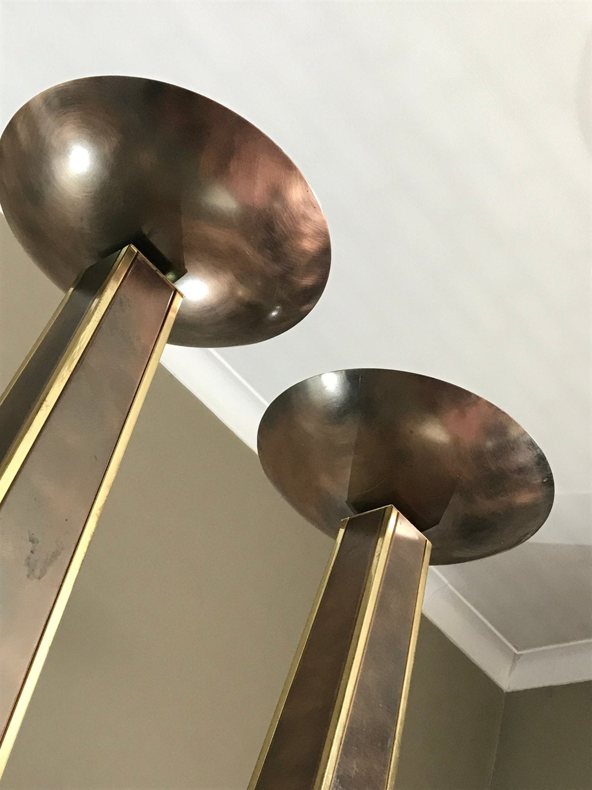 Koppel vloerlampen Belgochrome, Maison & Meubles, Enlèvement, Comme neuf
