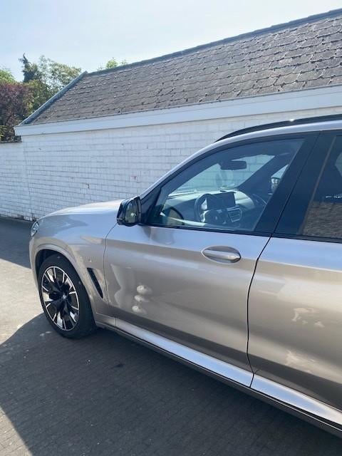 BMW IX3, Auto's, Automaat, 0 cilinders, Beige, Leder