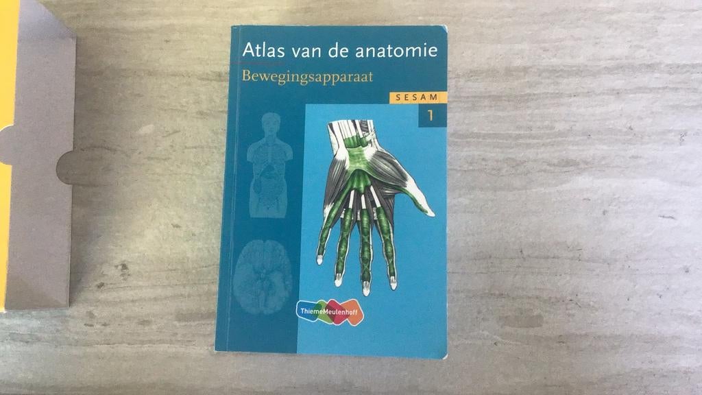 Atlas vd anatomie delen 1,2,3 in cassette, Boeken, Ophalen of Verzenden, Nederlands