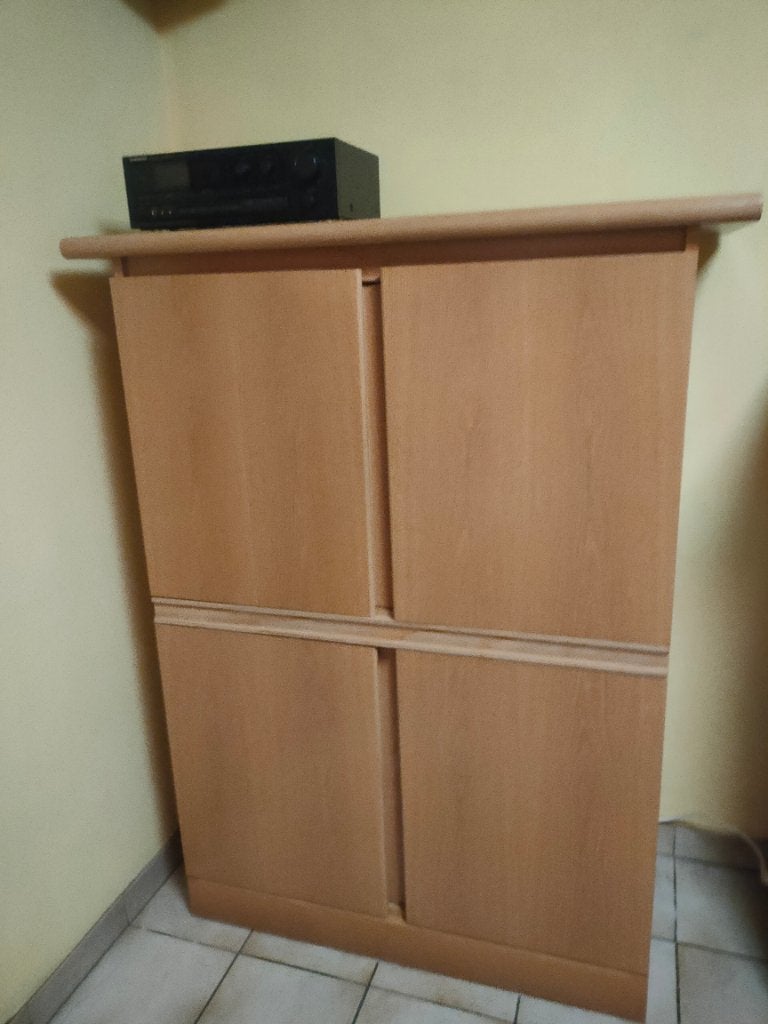 tv meubel, Ophalen, Gebruikt, 100 tot 150 cm, 200 cm of meer