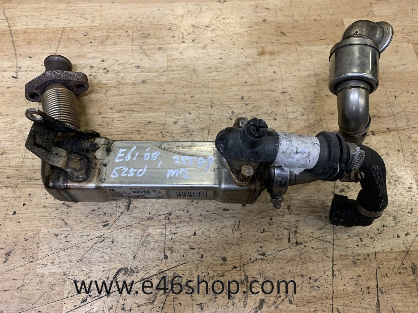 UITLAATGASKOELER BMW M57 DIESELMOTOR  OE 11717790065, Gebruikt, -, -, Ophalen of Verzenden