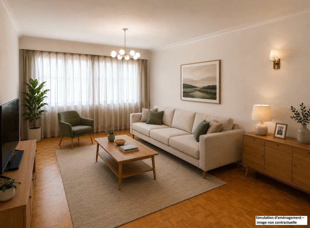 Appartement à vendre à Jette, Bruxelles, 97 m², 2 pièces, Appartement