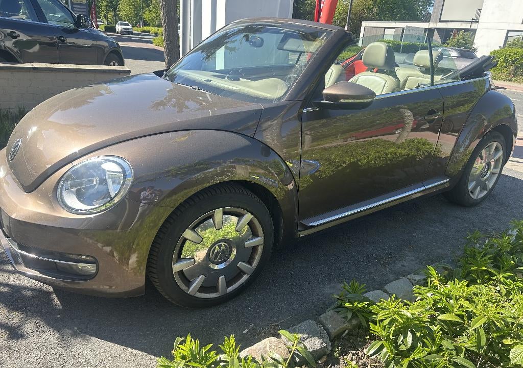 VW Beetle Cabrio Beige  1,2 TSI serie 70's, Boeken, Auto's | Folders en Tijdschriften, Ophalen, Zo goed als nieuw, Volvo