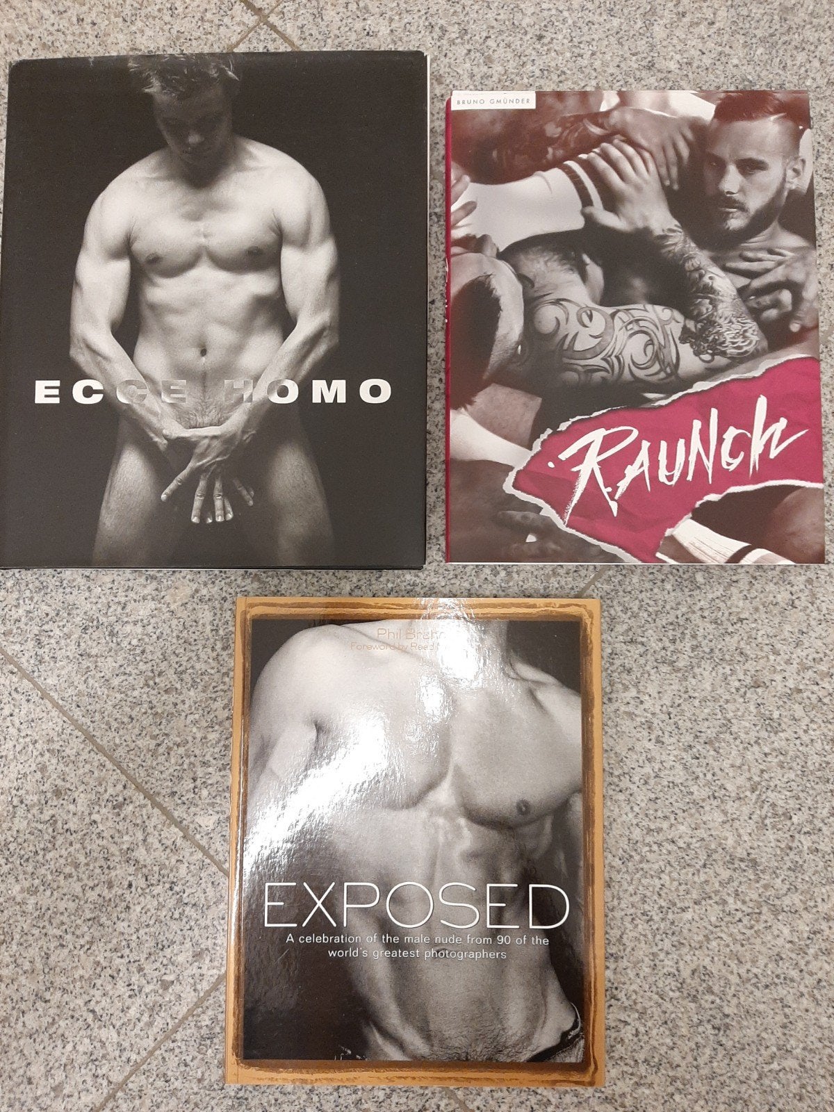 4 tafel fotoboeken mannelijk naakt erotisch, Ophalen of Verzenden, Zo goed als nieuw, Overige onderwerpen, Bruno Gmunder
