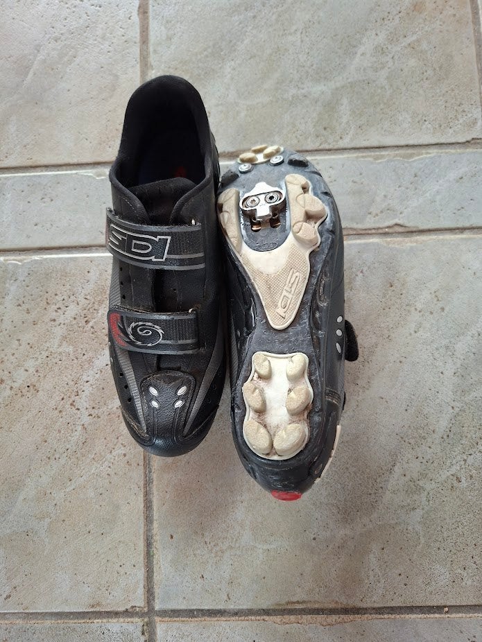 SIDI koersschoenen spd, zwart met velcro's, Ophalen, Heren, Schoenen, Overige maten