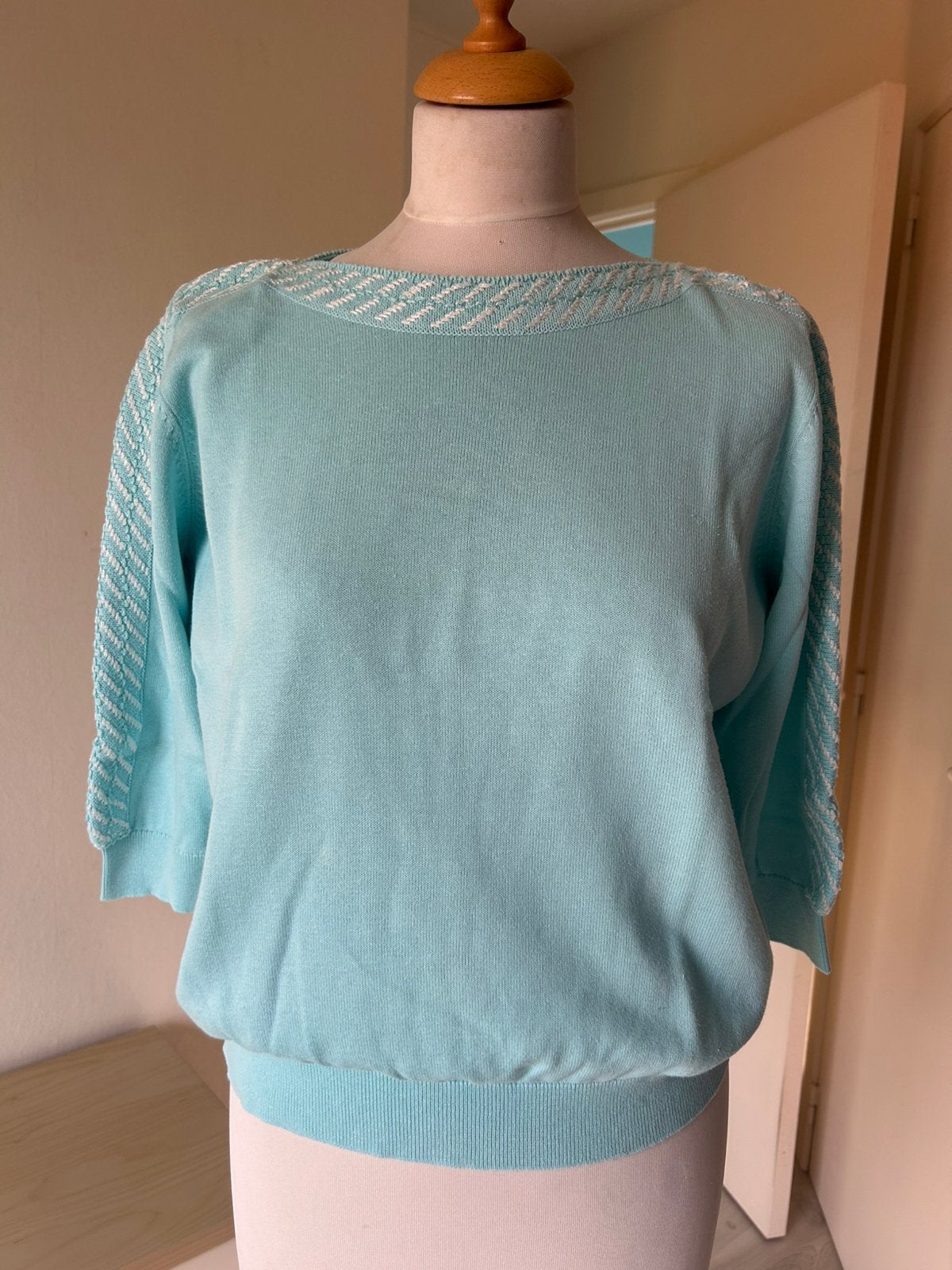 Joli pull d'été Terre Bleue 40 turquoise, Vêtements | Femmes, Pulls & Gilets, Enlèvement ou Envoi, Comme neuf, Taille 38/40 (M)
