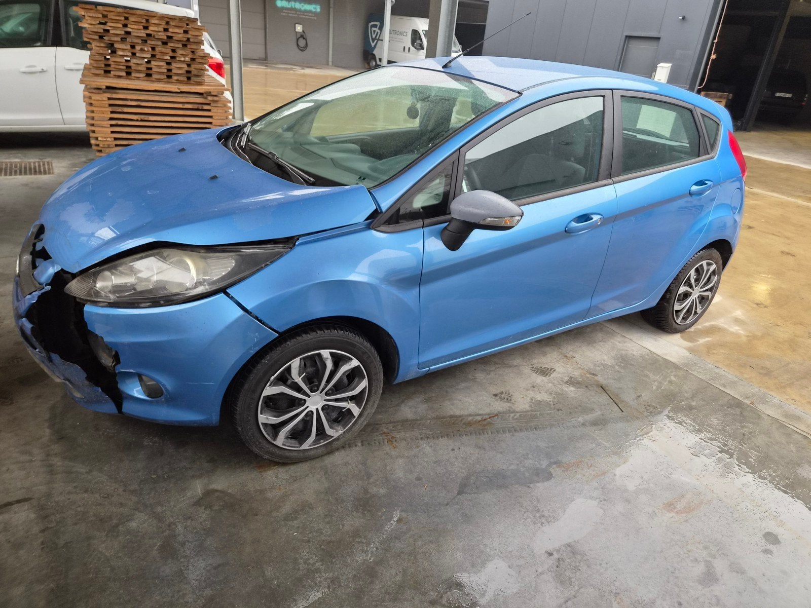 Ford fiesta Blauwe kleur, Autos, Achat, Entreprise, Boîte manuelle, Noir