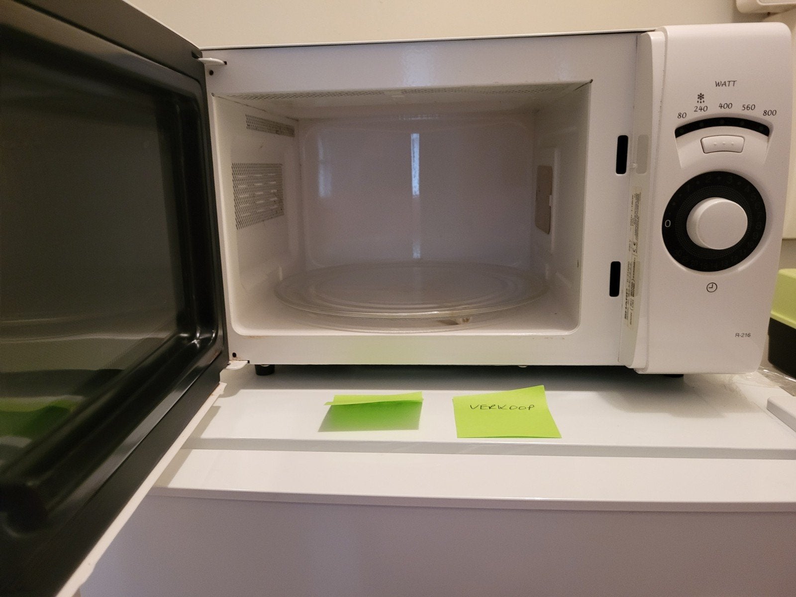 microgolfoven met draaiknoppen, Elektronische apparatuur, Ophalen, Gebruikt, Microgolfoven, Draaiplateau