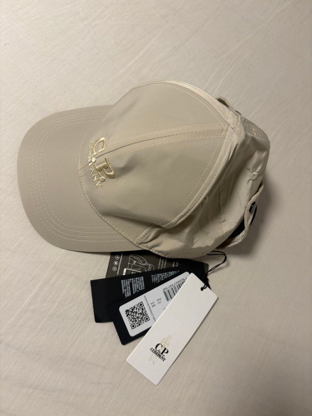 Casquette C.P. Company beige neuve avec étiquettes, Vêtements | Hommes, Enlèvement ou Envoi, Neuf, 57 cm (M, 7⅛ pouces) ou moins