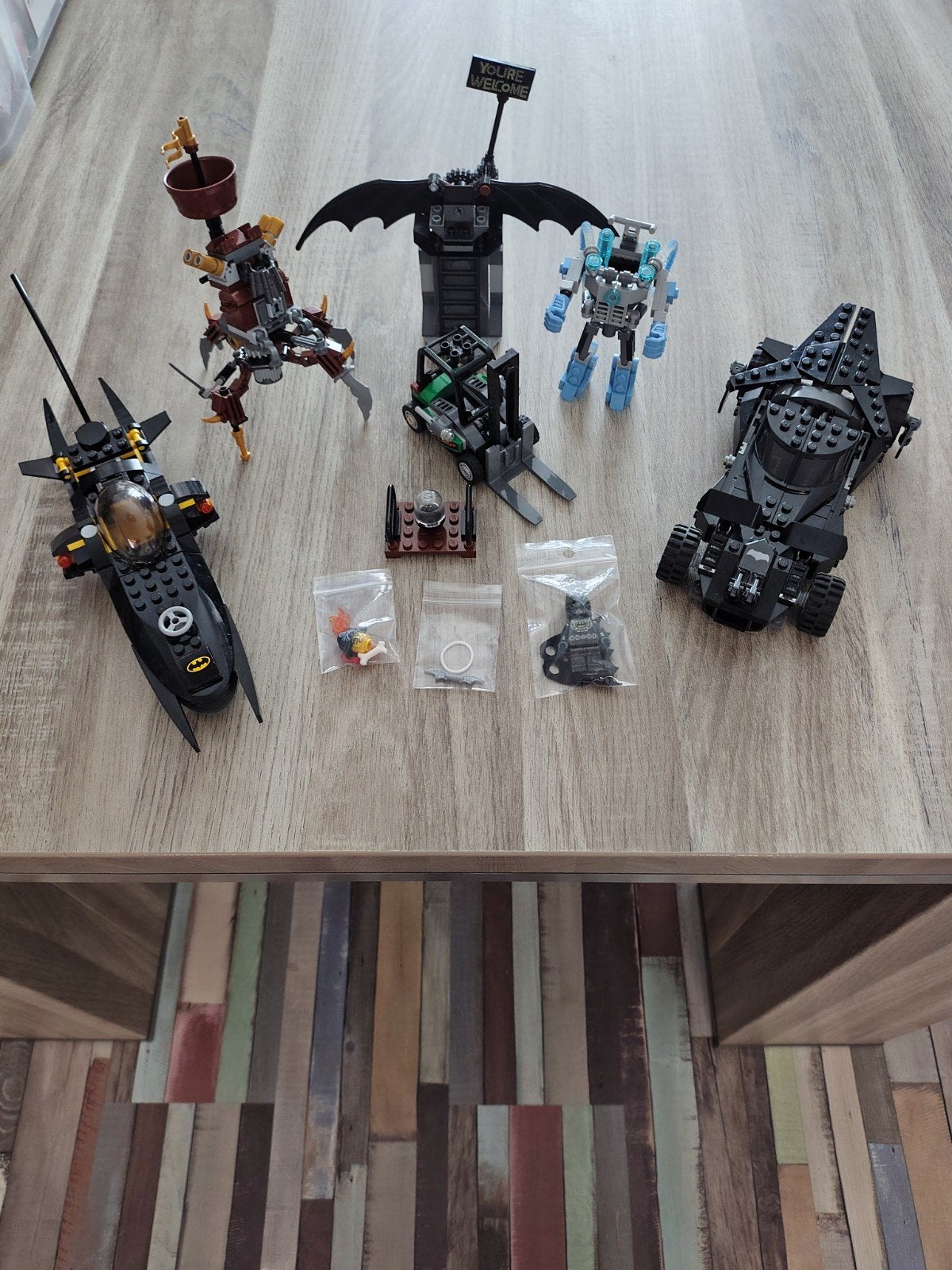 Lego Batman véhicule lot, Enlèvement ou Envoi, Utilisé, Briques en vrac, Lego