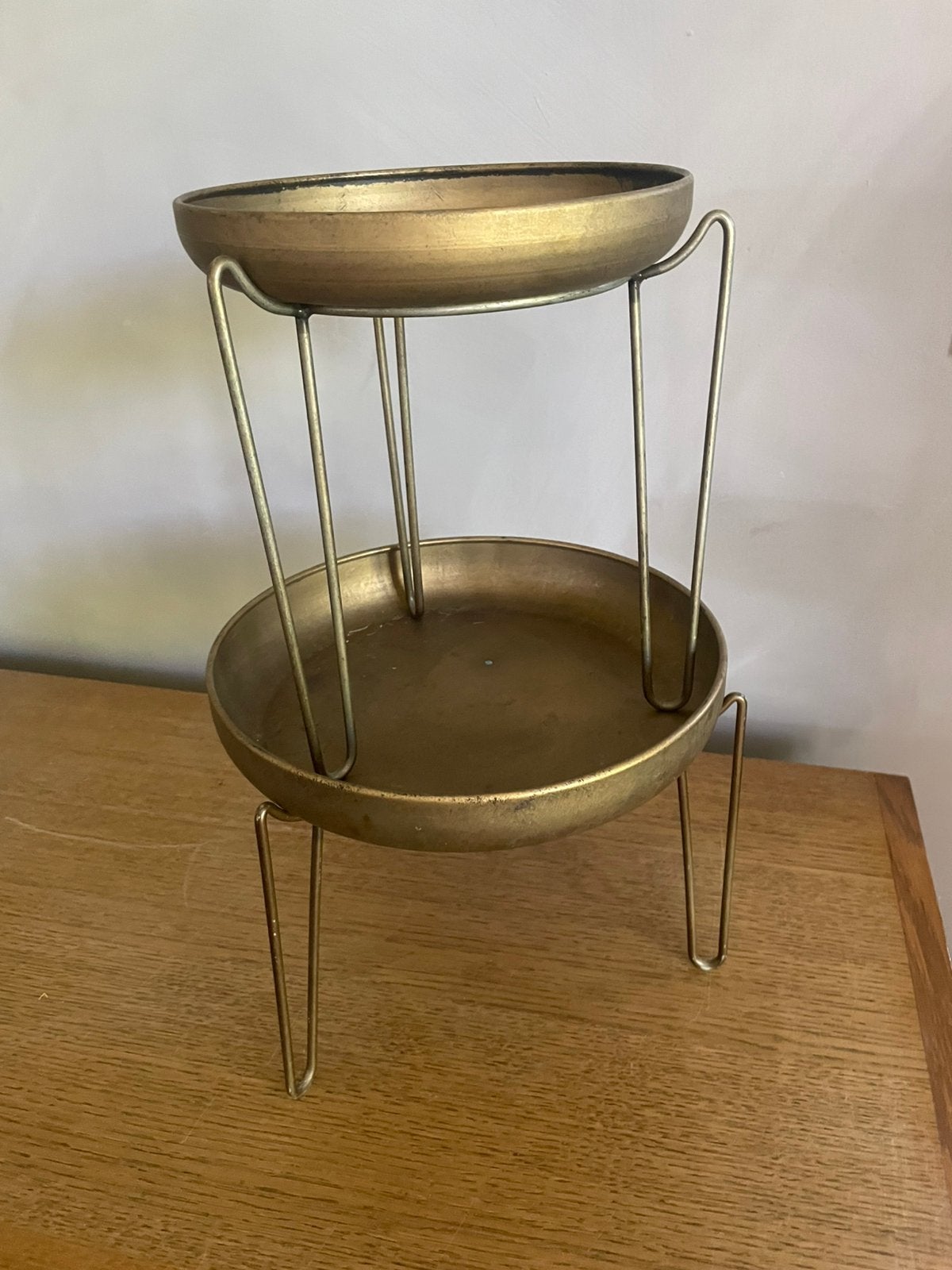 Metalen etagère, Huis en Inrichting, Woonaccessoires | Etagères, Ophalen, ., Zo goed als nieuw, .