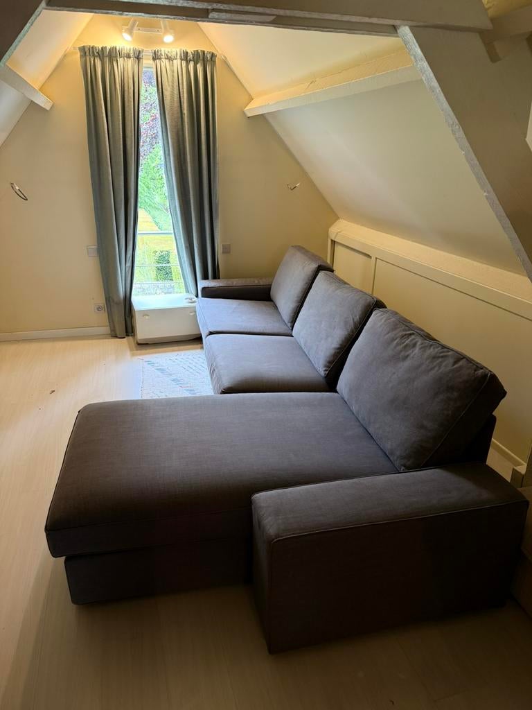 Divan gris Ikea KIVIK, Maison & Meubles, Enlèvement, Comme neuf