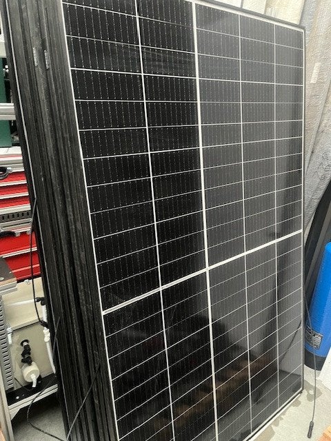 Zonnepaneel Trinasolar TSM-400DE09-08, Doe-het-zelf en Bouw, Ophalen of Verzenden, Gebruikt, Paneel, 200 wattpiek of meer