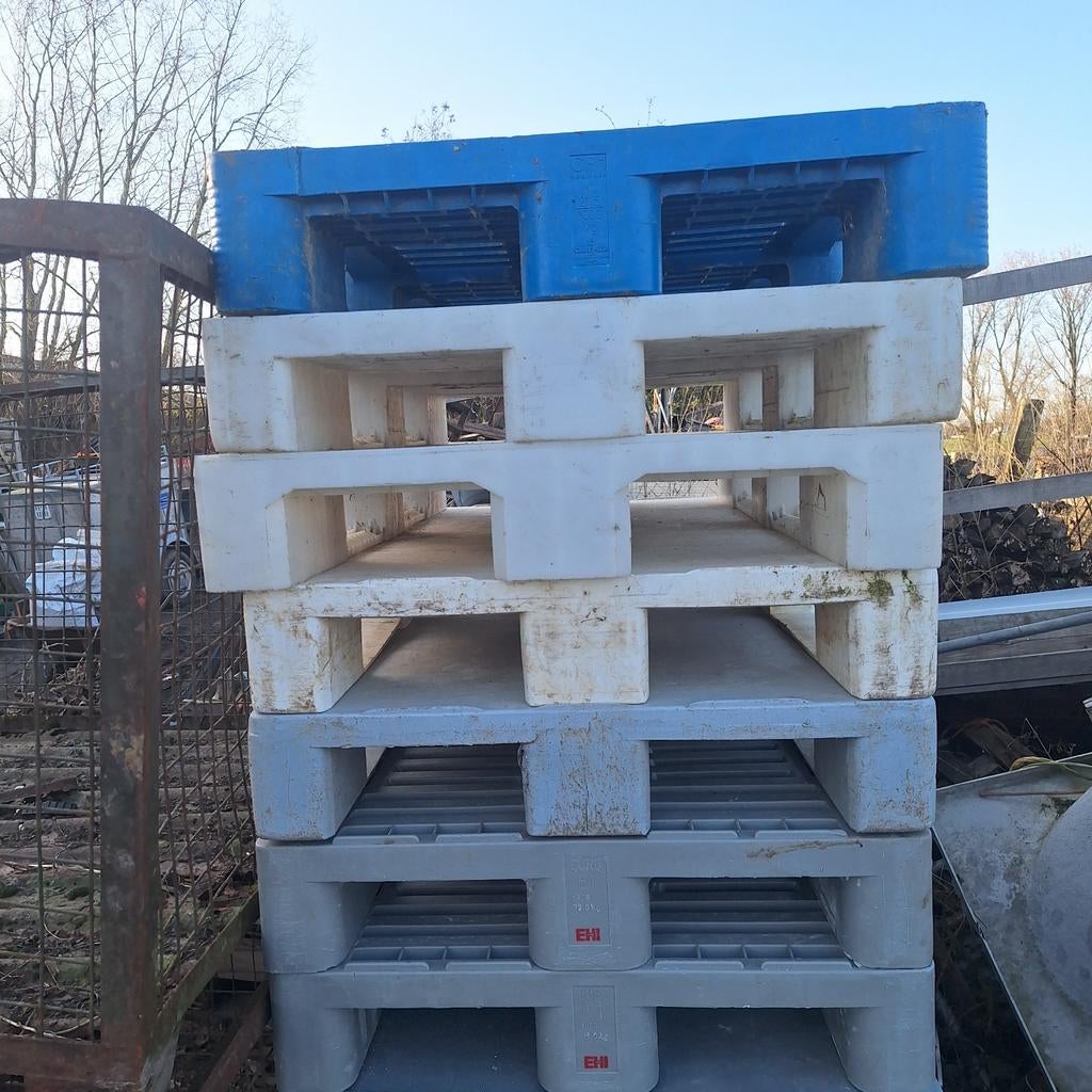 Plastic paletten te koop, Enlèvement ou Envoi