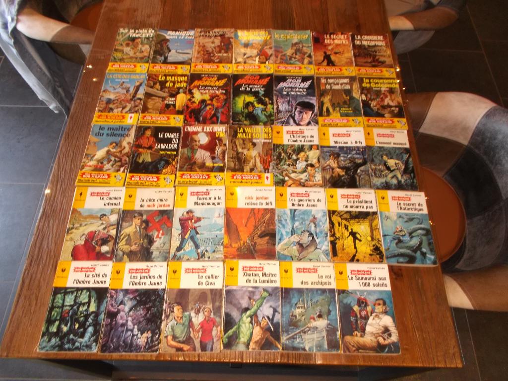 33 bob morane pour 40€, Boeken, Avontuur en Actie, Ophalen of Verzenden, Gelezen