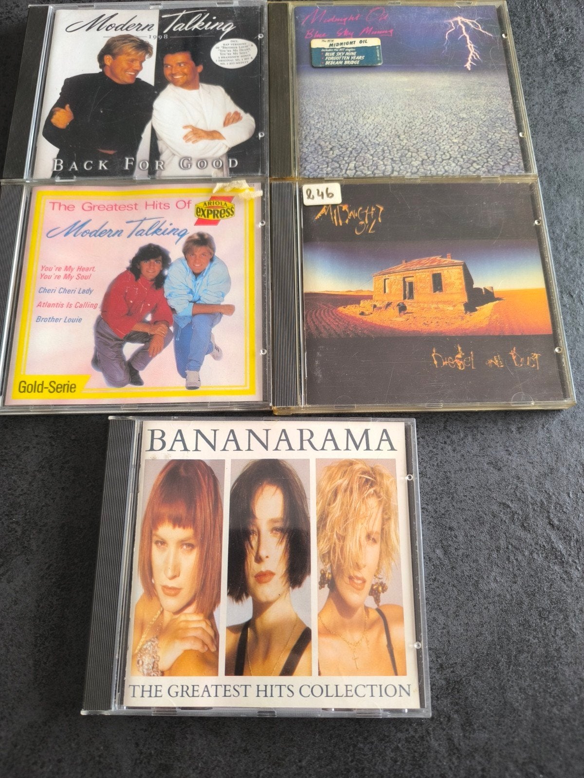 CD Midnight Oil, Bananarama, Modern Talking, Ophalen of Verzenden, Gebruikt