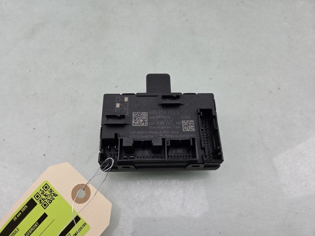 COMPUTER CENTRALE VERGRENDELING Porsche 718 Boxster (982), Dhr. J. Ham, Gebruikt, Administratie@autoham.nl, Porsche