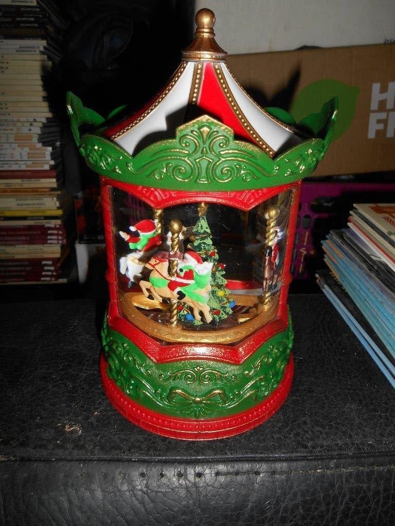 Carrousel de Noël LED +-23cm, Ophalen of Verzenden