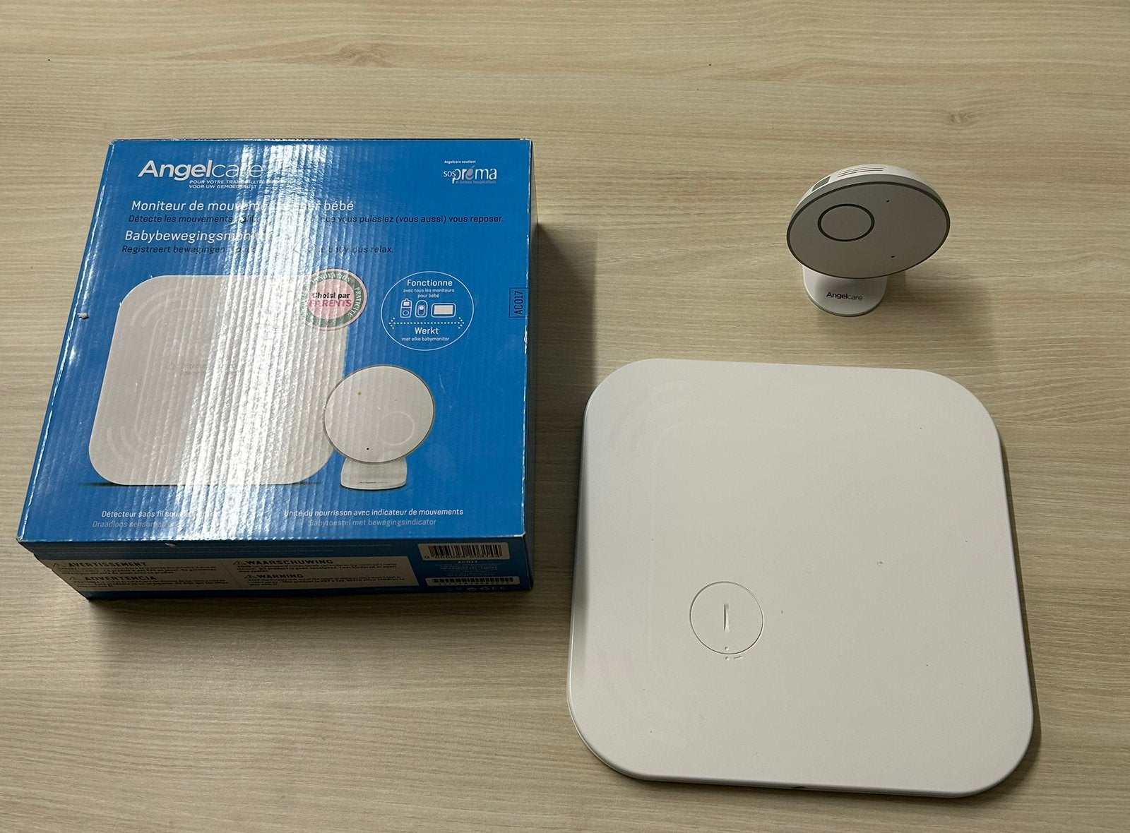 Angelcare babybewegingsmonitor, Kinderen en Baby's, Babyfoons, Ophalen, Gebruikt