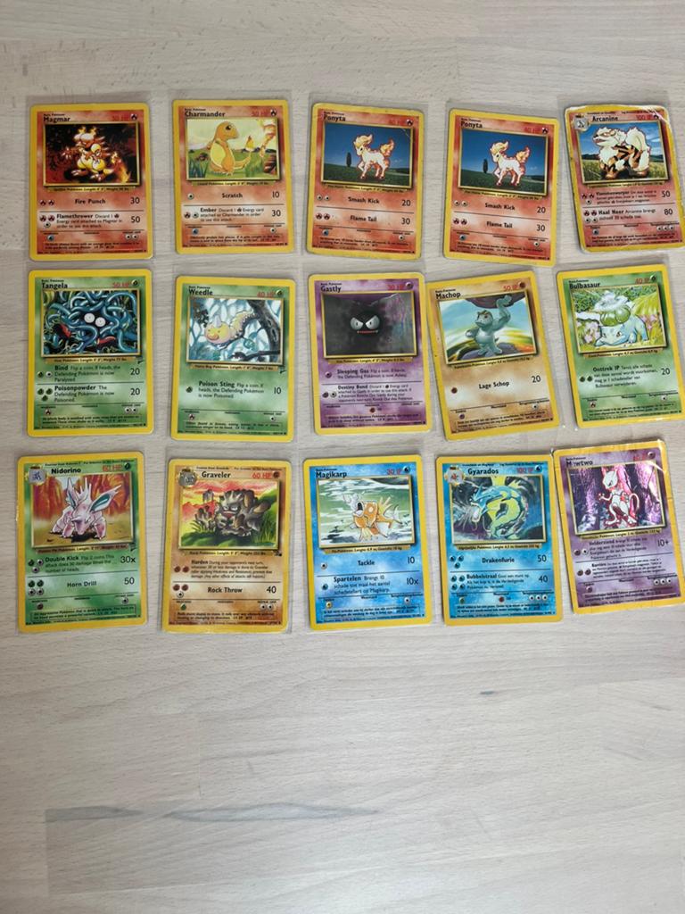 Pokemon base set, Ophalen, Zo goed als nieuw