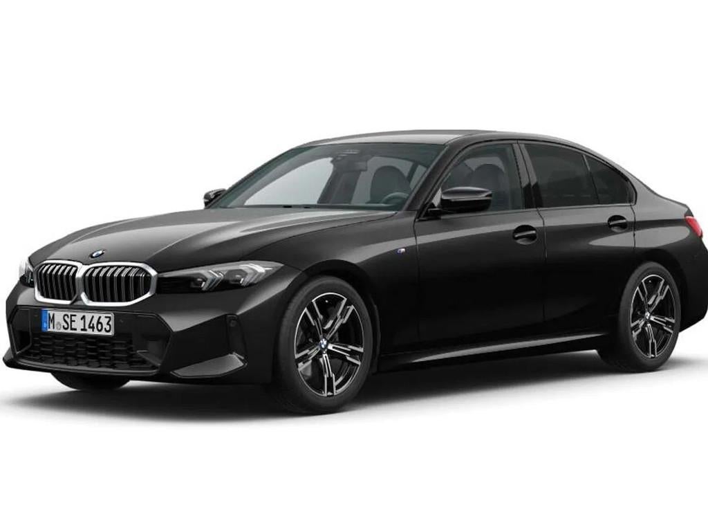 BMW 3 Serie 318 iA sedan M Sport / BLINDSPOT / KEYLESS / PDC, Autos, Noir, 5 portes, Automatique, 1998 cm³