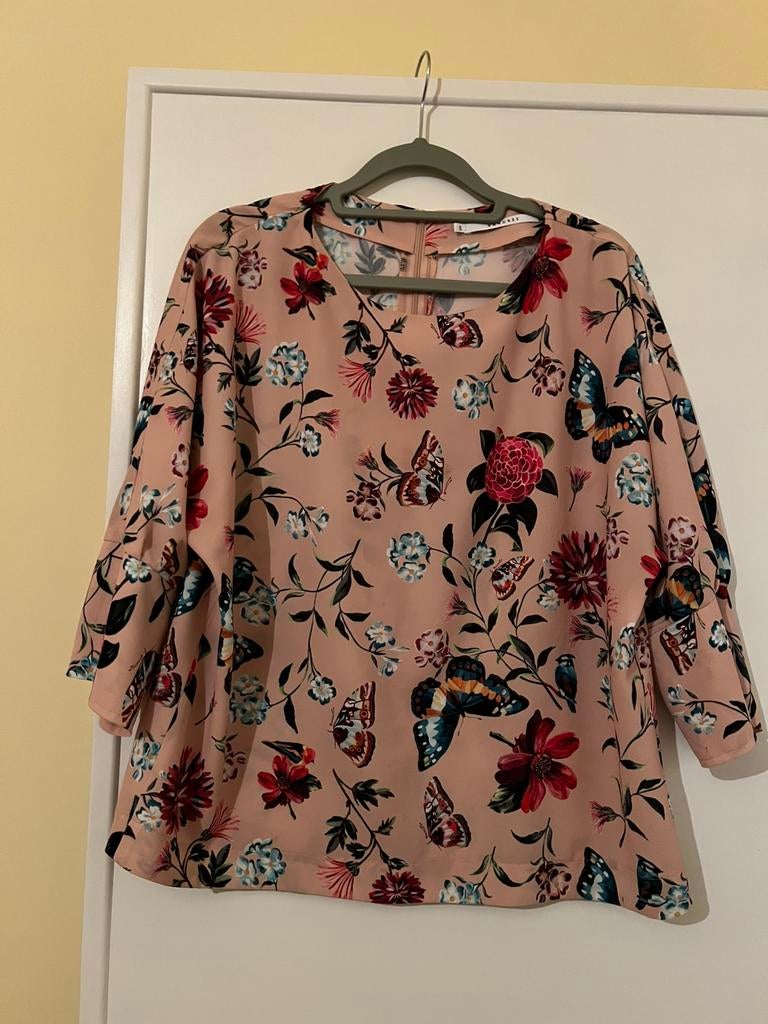 Blouse, Kleding | Dames, Maat 42/44 (L), Nieuw, Ophalen of Verzenden, Korte mouw