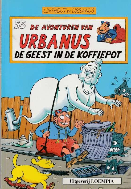 Strip Urbanus 55 - De geest in de koffiepot, Boeken, Stripverhalen, Linthout en Urbanus, Eén stripboek, Nieuw, Ophalen of Verzenden