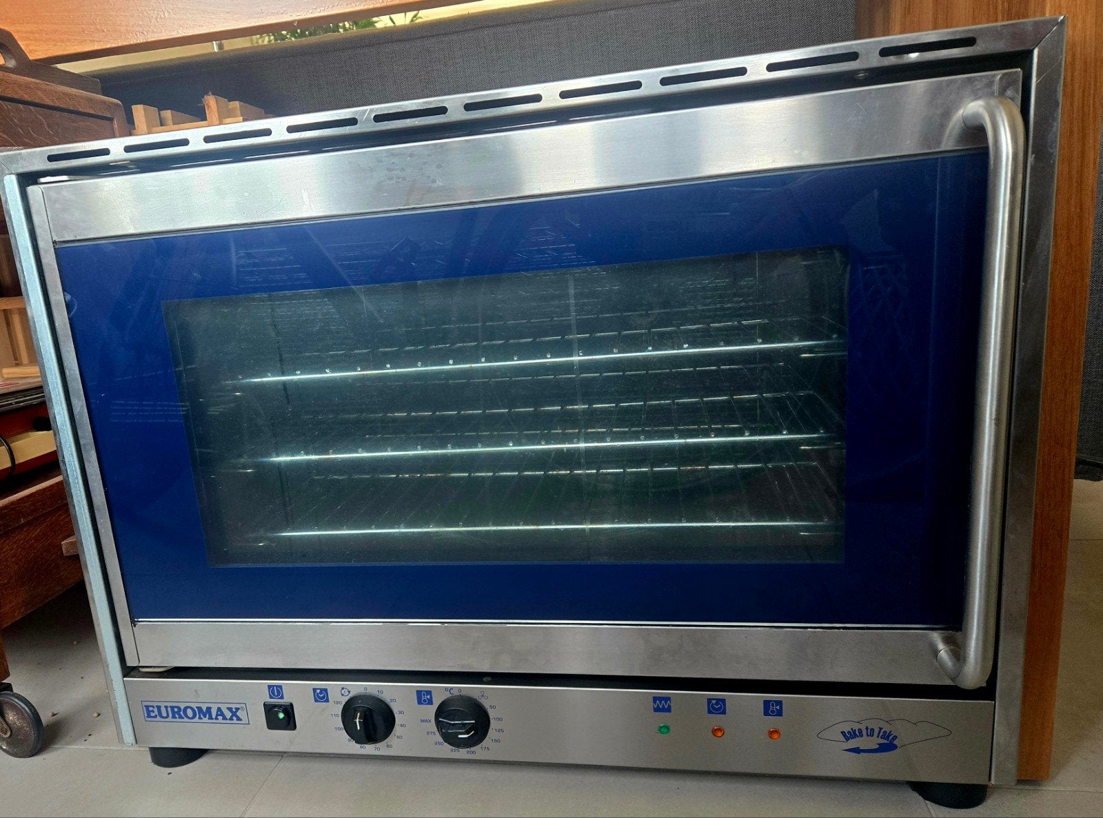 four à convection professionnel EUROMAX 10905 BASIC, Electroménager, Enlèvement, Four à chaleur tournante
