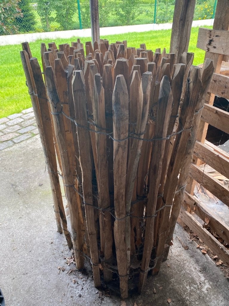 Houten kastanje hekwerk, Tuin en Terras, Ophalen, Nieuw