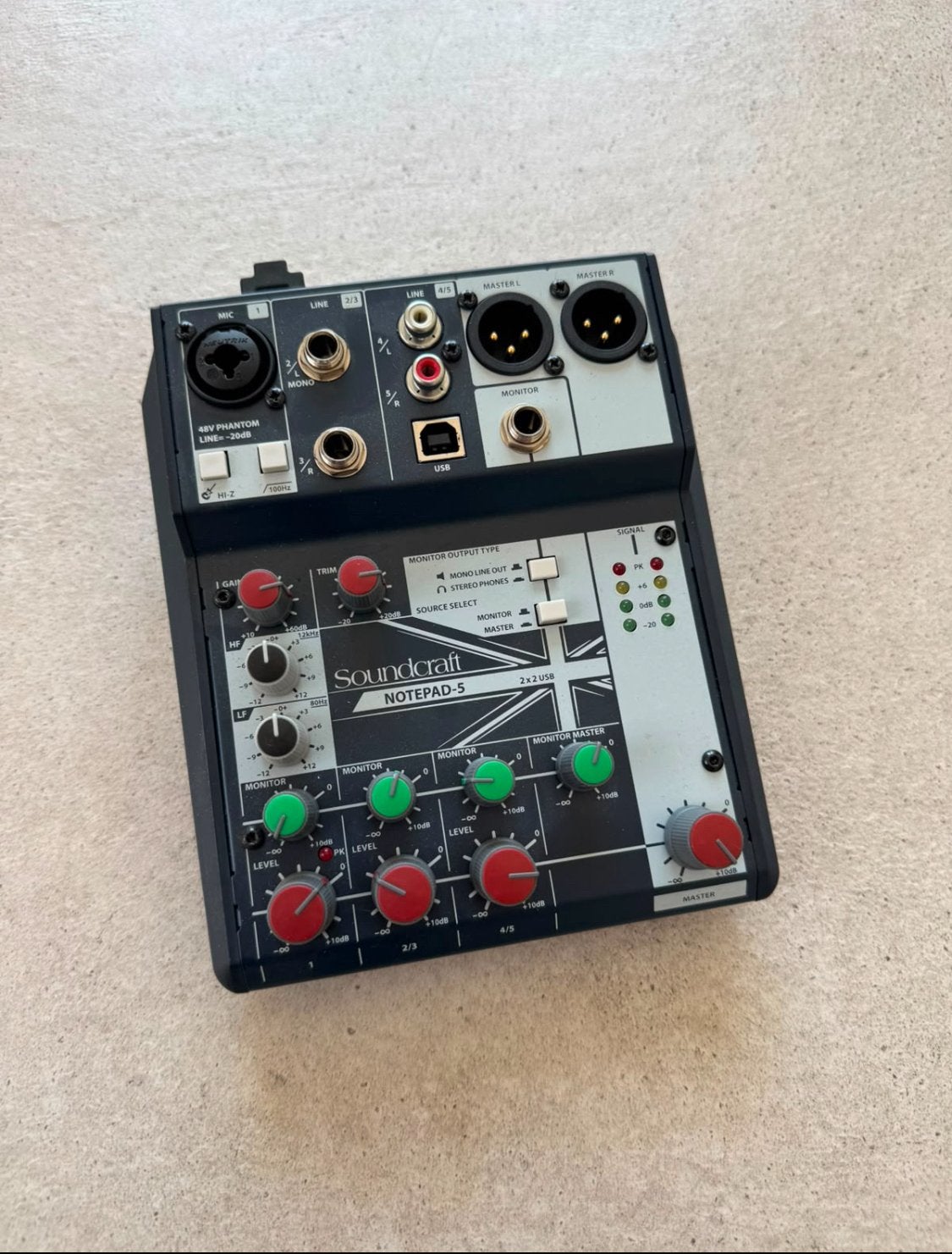 Soundcraft Notepad-5, Ophalen, Nieuw