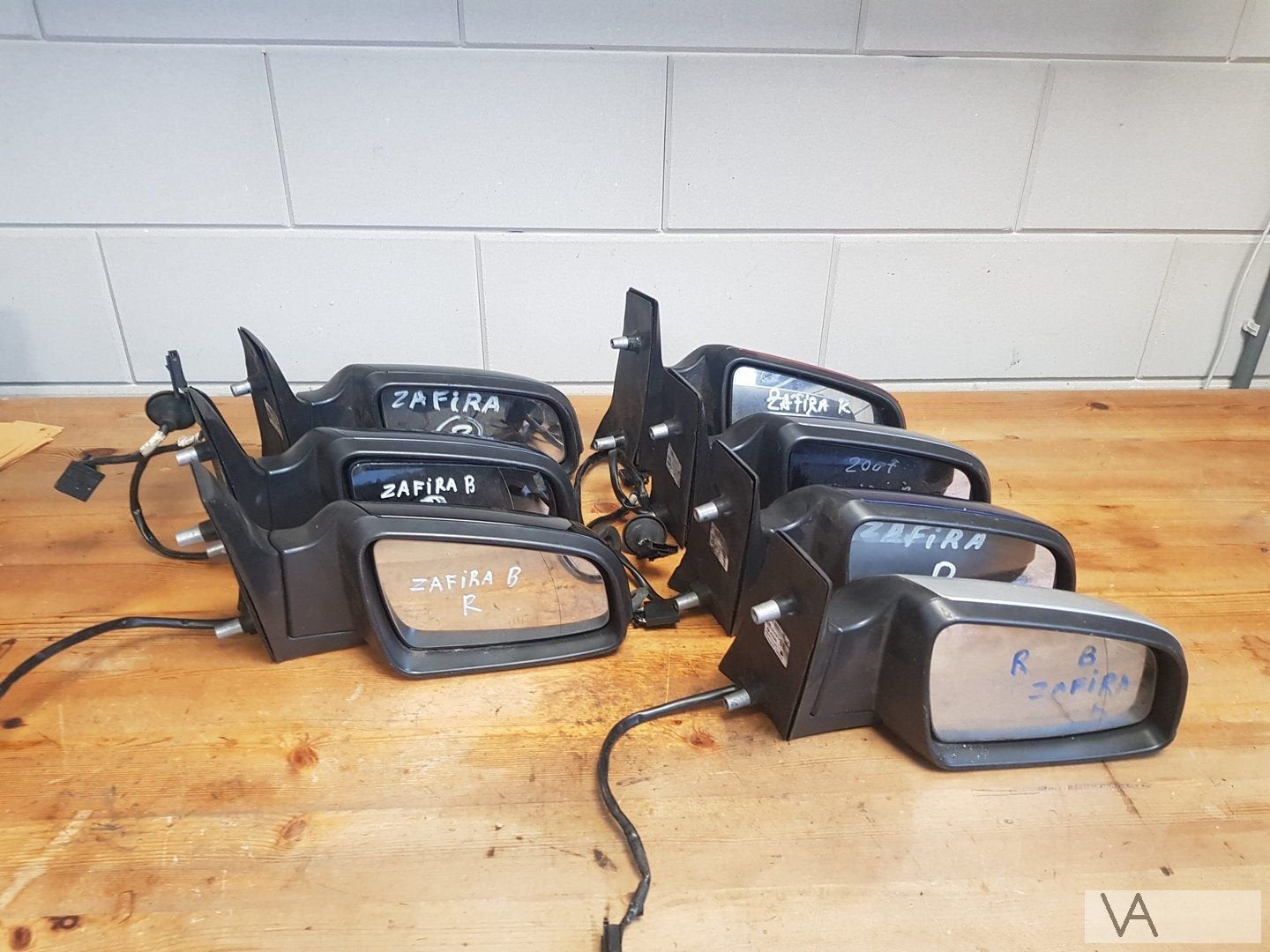 Spiegel rechts Opel Zafira B 2005 - 2009 nette staat €30, Gebruikt, -, -, Opel