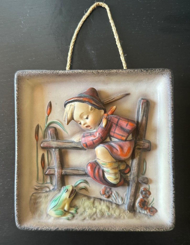M.J. Hummel (1944) – Jongen met kikker, Antiek en Kunst, Kunst | Schilderijen | Klassiek, Portret of Personen, Oud hollands, Ophalen of Verzenden