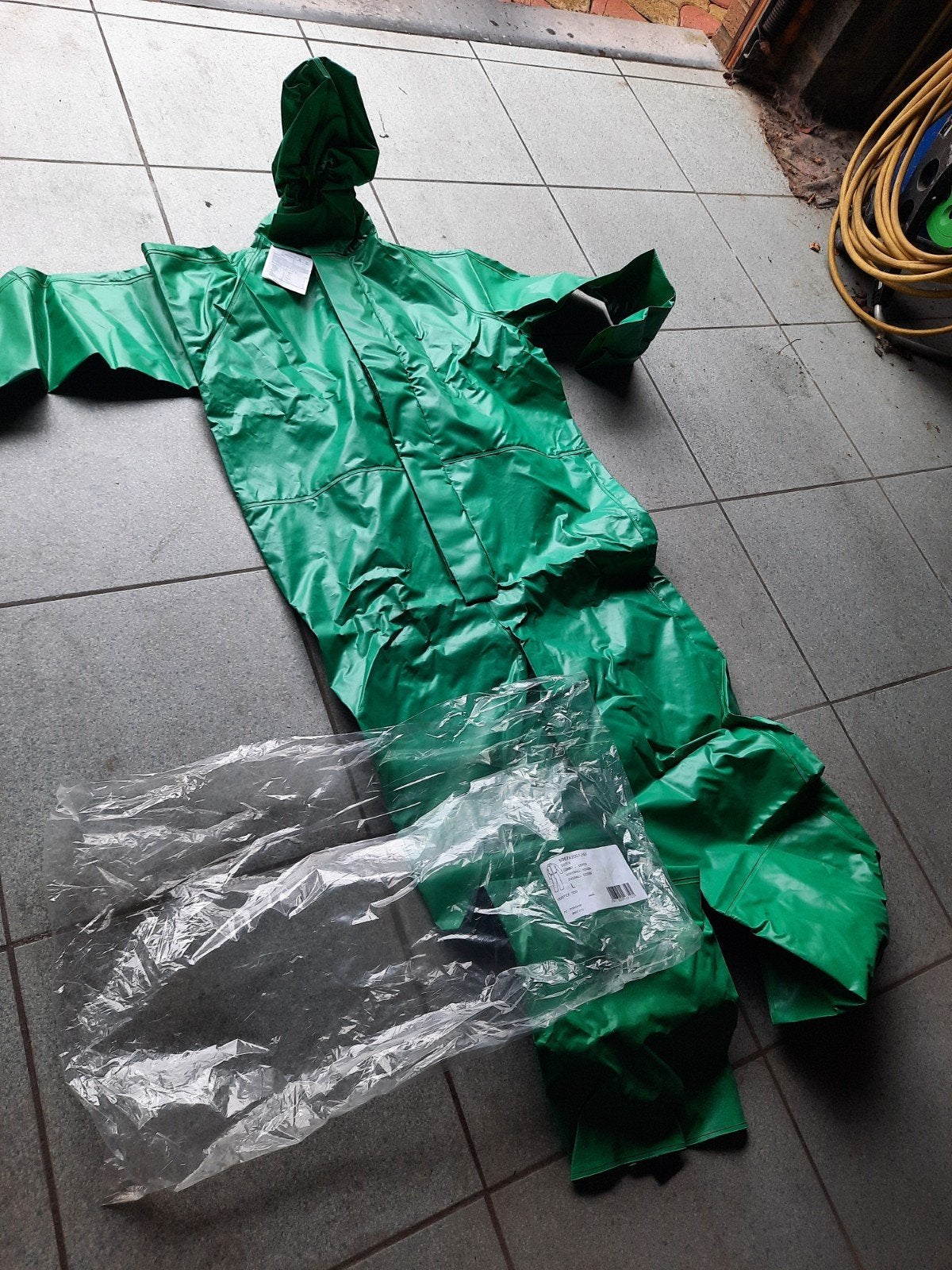 Salopette pvc NEUVE, Jardin & Terrasse, Vêtements de travail, Enlèvement, Neuf, Ensemble