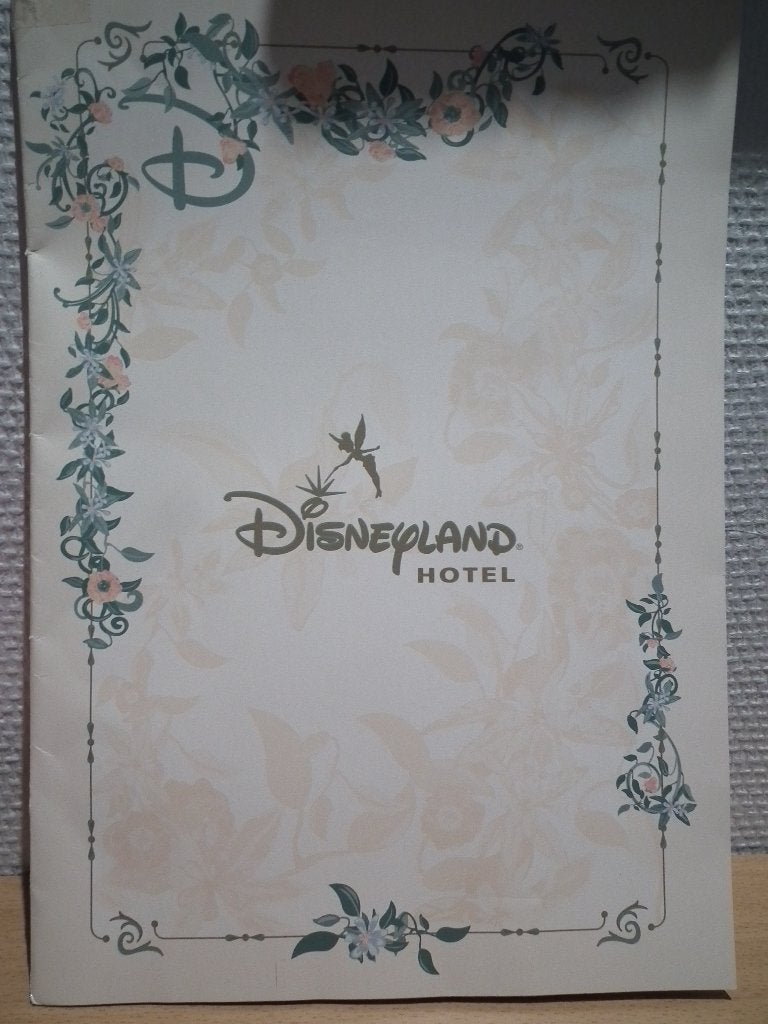 Papier à lettre Disneyland Hôtel, Envoi, Autres personnages, Comme neuf, Papier, Carte ou Papeterie