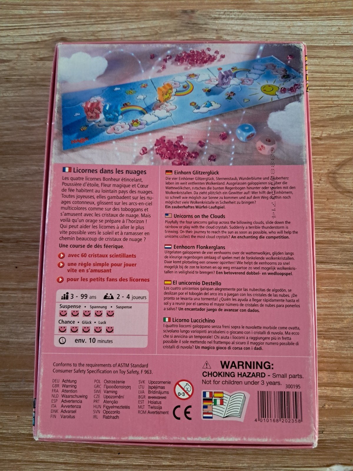 Jeu Haba Licornes, Hobby & Loisirs créatifs, Enlèvement, Utilisé