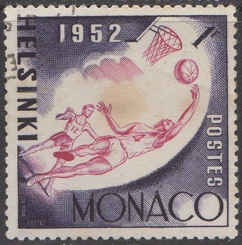 Monaco - Olympische Spelen Helsinki 1952, Postzegels en Munten, Ophalen of Verzenden, Monaco, Postfris