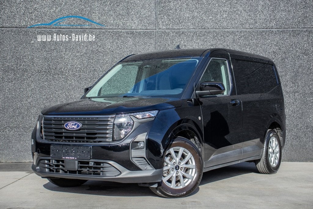 Ford Transit Courir 1.0 EcoBoost 125PK / 1 EIGENAAR, Auto's, Voorwielaandrijving, Euro 6, Zwart, Bedrijf