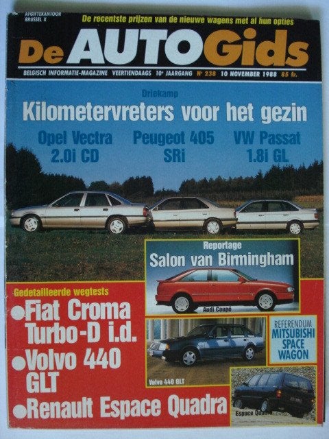 AutoGids 238, Envoi, Utilisé, Général